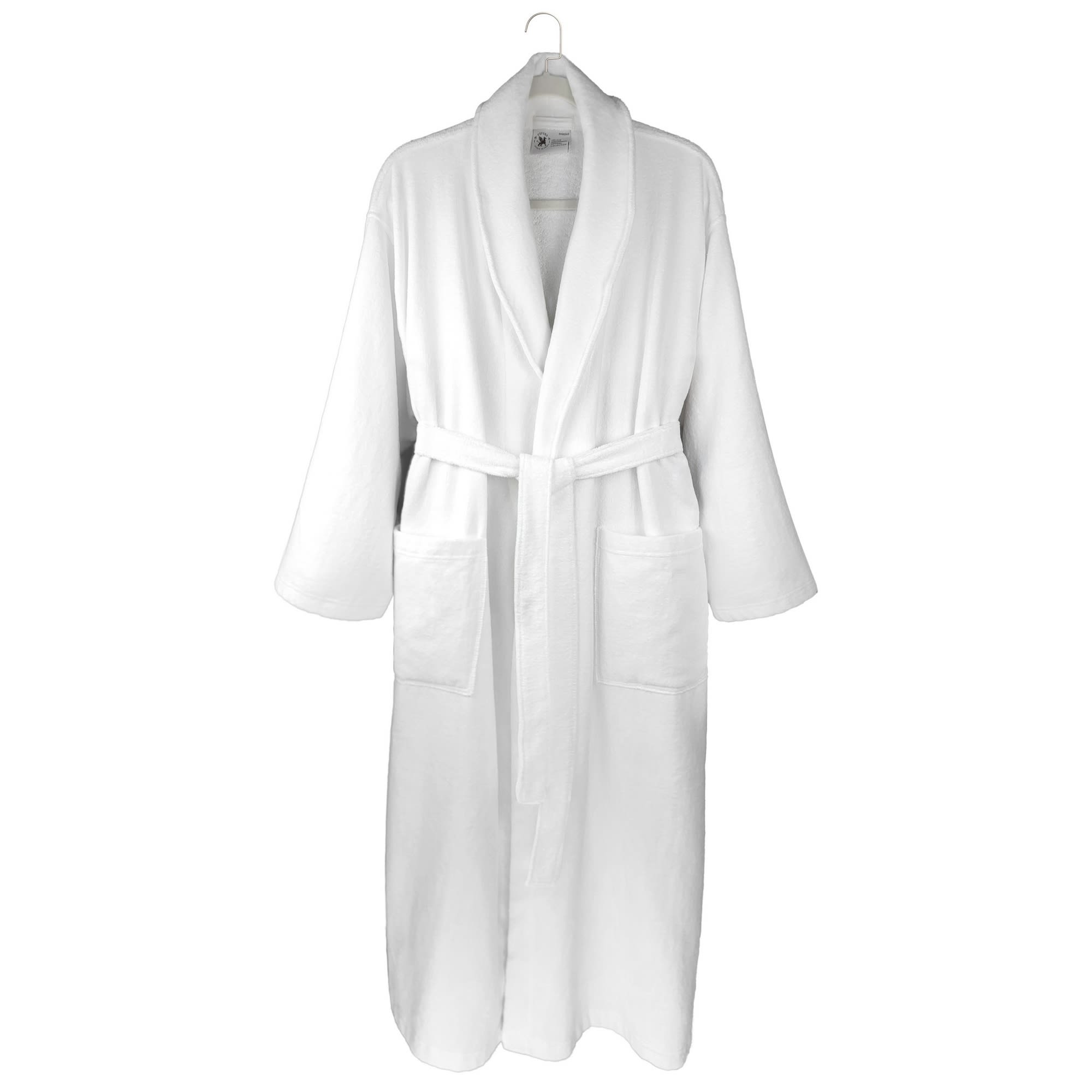 GuestSupply US | Oxford Superblend Velour Shawl Style Bathrobe
